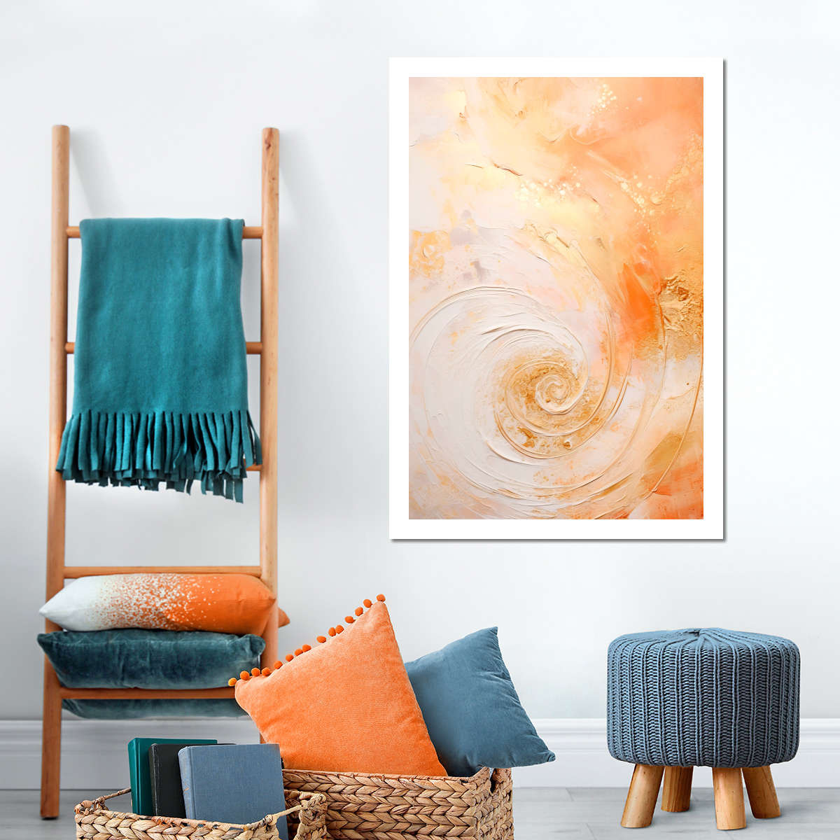 Frendorf | Morgensturmwolken Wandkunst
