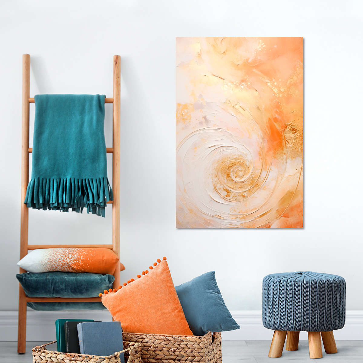 Frendorf | Morgensturmwolken Wandkunst
