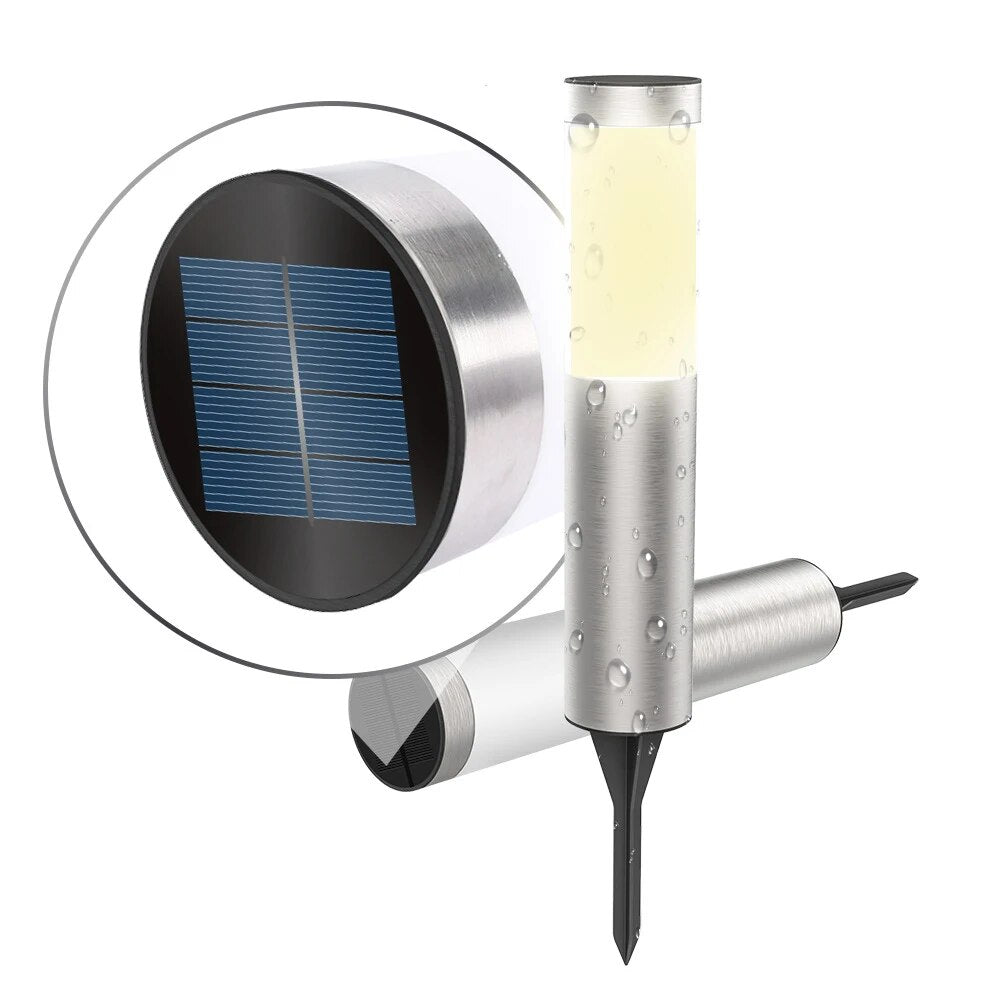 Frendorf | LumiRay Solarbetriebene Gartenlampe | Wasserdicht | Dekorative Außenbeleuchtung | Energieeffizient
