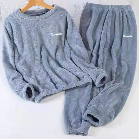 Frendorf | Winter-Pyjama-Set aus weichem Samt