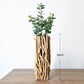 Natürliche Brenches Vase | Vollholz