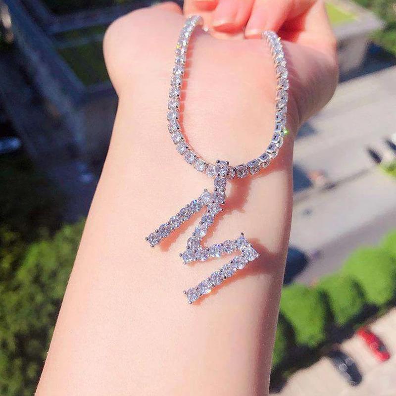 Frendorf | Alphabet Strass Halskette