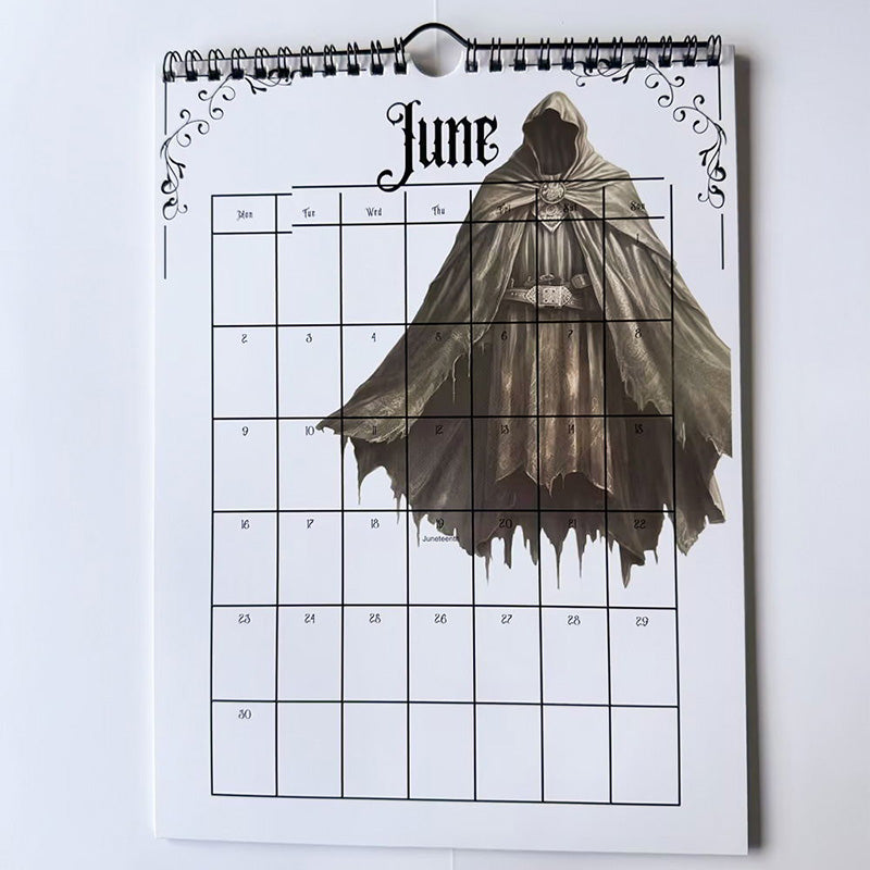 Frendorf | 2025 Vintage Gothic Castle Thema Wandkalender