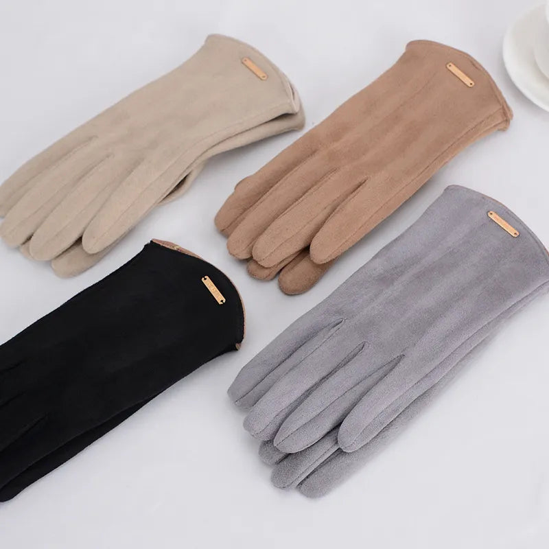 Frendorf | Klassische Wildleder Damen Handschuhe - SuaveTouch