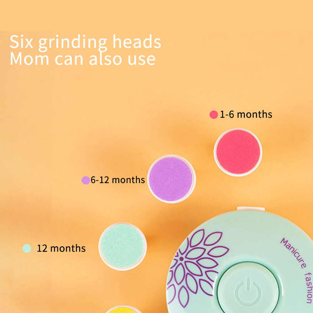 Frendorf | Baby-Nageltrimmer mit 6 Schleifköpfen