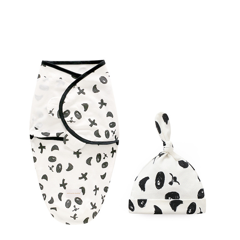 Frendorf | Baby Pucksack mit Mütze – Weicher Schlafsack für Neugeborene