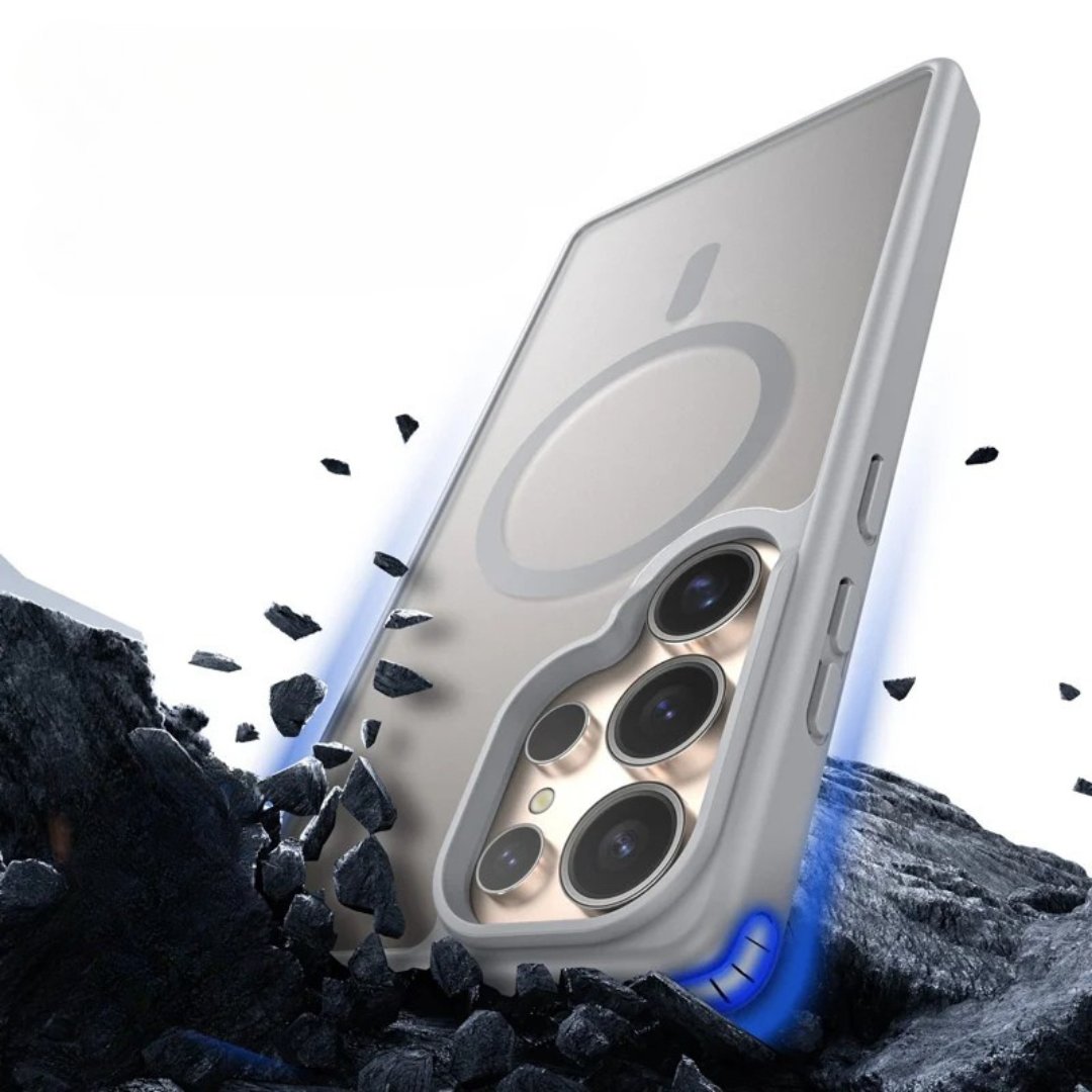 Frendorf | Samsung MagSafe-Hülle (Transparent) | "Kingdom"