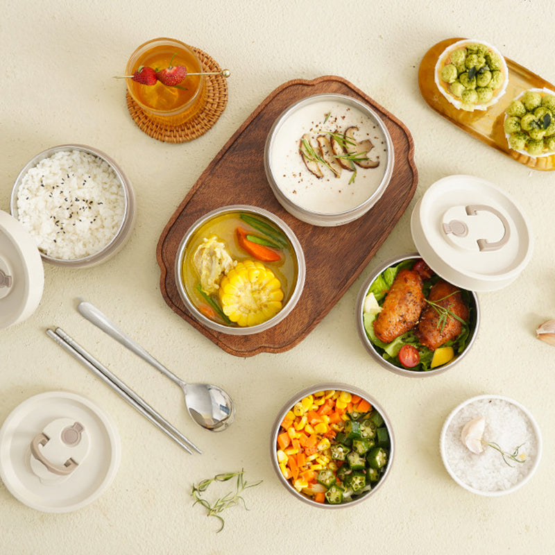 Tragbares isoliertes Lunch-Container-Set