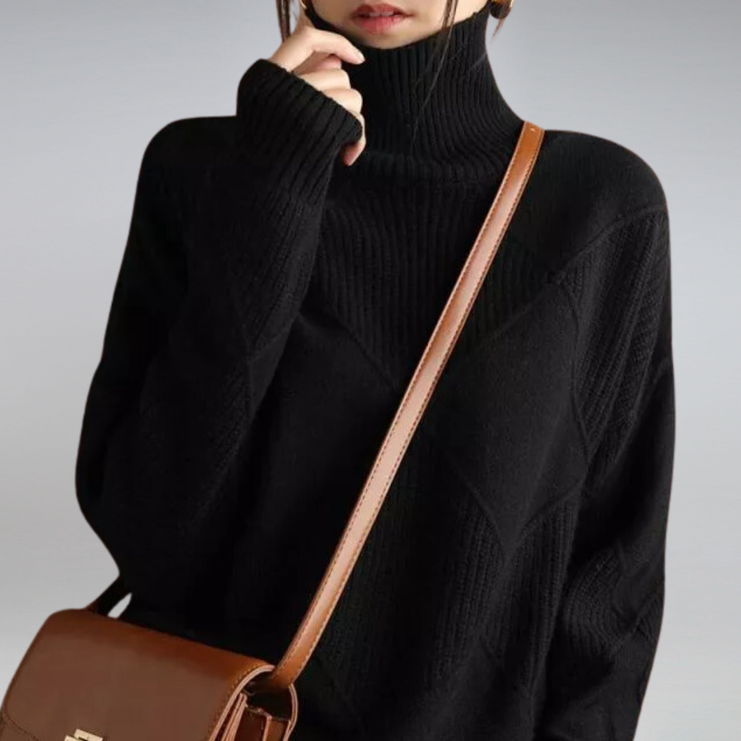 Frendorf | Kuscheliger  Damen Rollkragenpullover