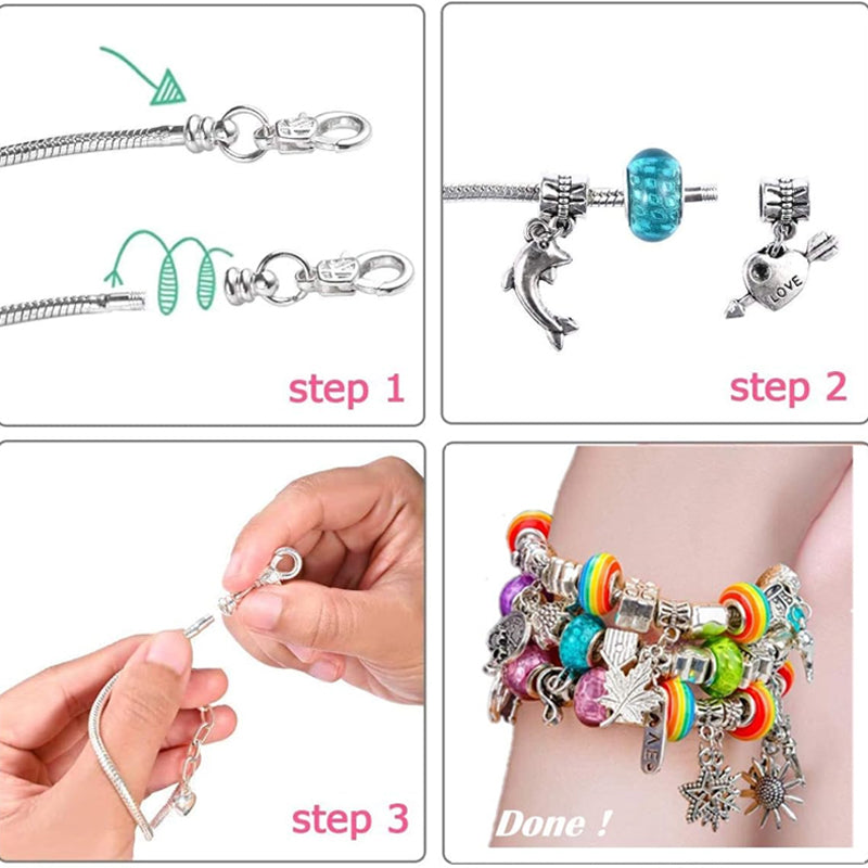 Frendorf | Mädchen Charm Armband Bastelset