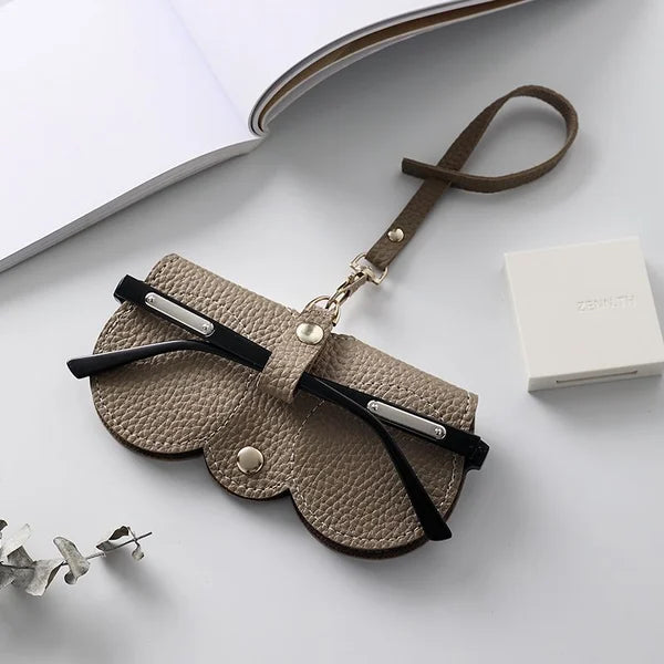 Frendorf | Weiche Leder-Sonnenbrillen-Tasche