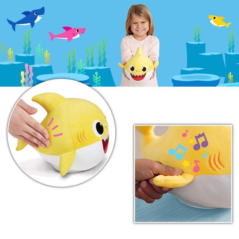 Frendorf | Baby Shark Singende Tanzende Puppe Plüschspielzeug - Perfektes Geschenk für Kinder