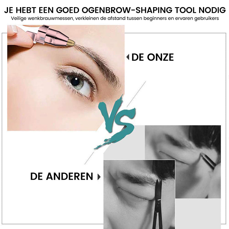 Frendorf | 2-in-1 Elektrischer Augenbrauentrimmer