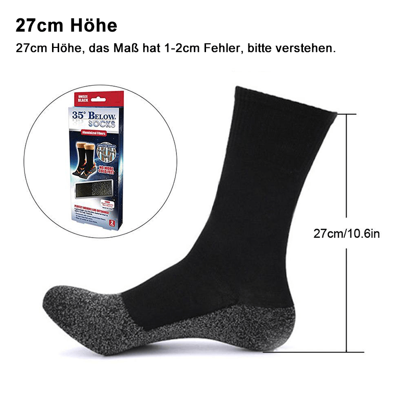 Frendorf | Warme Socken 35 Grad konstante Temperatur Socken