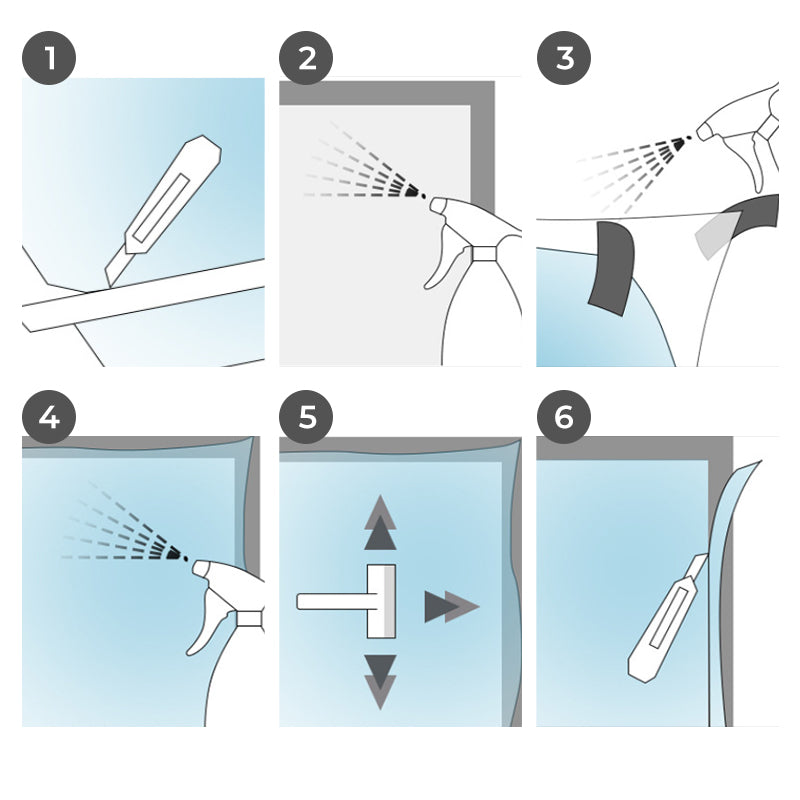 Frendorf | Plastik Quadrat Transparent Blatt Tischdecke