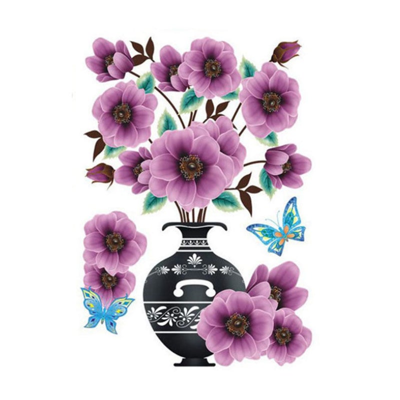 Frendorf | DIY Pflanze Vase 3D Stereo Aufkleber Selbstklebend
