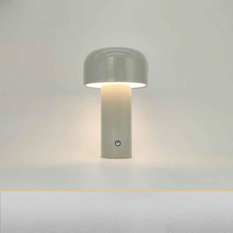 Frendorf | PowerMush Wiederaufladbare LED Pilzlampe | Stimmungslicht | Kabellose Tischlampe für Zuhause