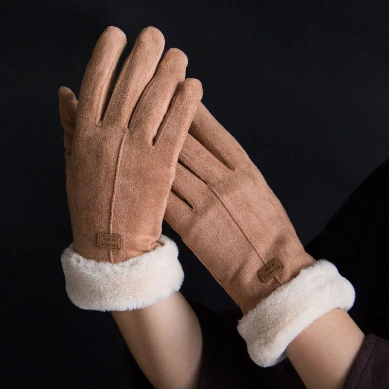 Frendorf | Warme Wildleder Damenhandschuhe - VelvTouch