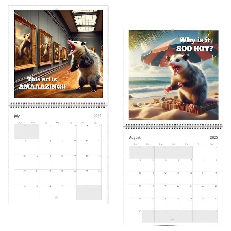 Frendorf | 2025 Schreiende Possums Kalender
