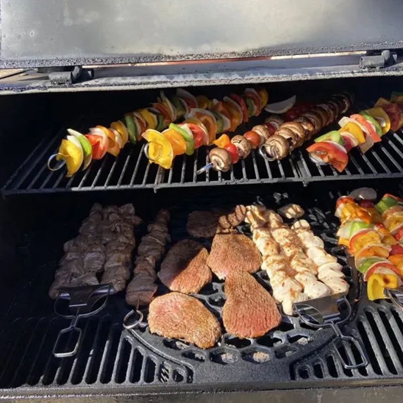 Frendorf | 3-Way Grill Skewers, Stainless Steel Skewers for BBQ