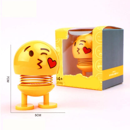 Frendorf | Auto Wackelkopf Emoji Puppe Spielzeug