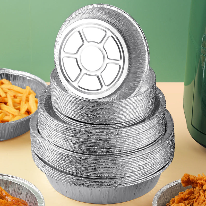 Frendorf | Wiederverwendbare Aluminiumfolie Air Fryer Unterlagen