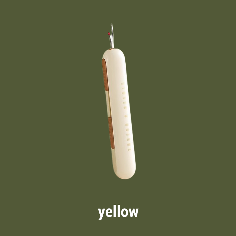 Frendorf | 2-in-1 Nadeleinfädler mit Nahttrenner – Handnähwerkzeug für Senioren