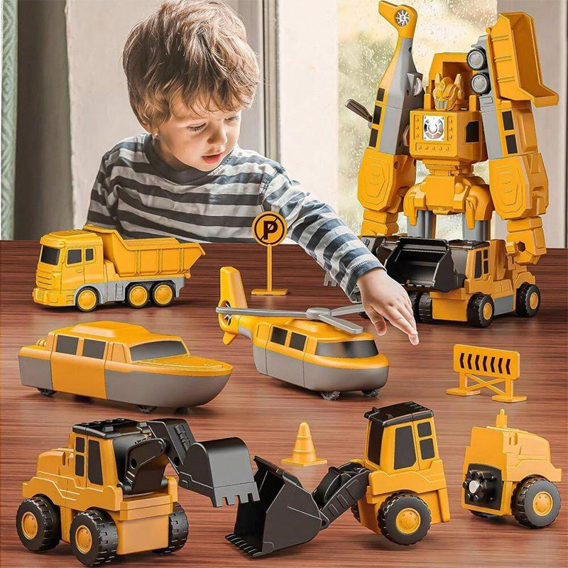 Frendorf | Magnetisches Transform-Engineering-Auto-Zusammenbauspielzeug