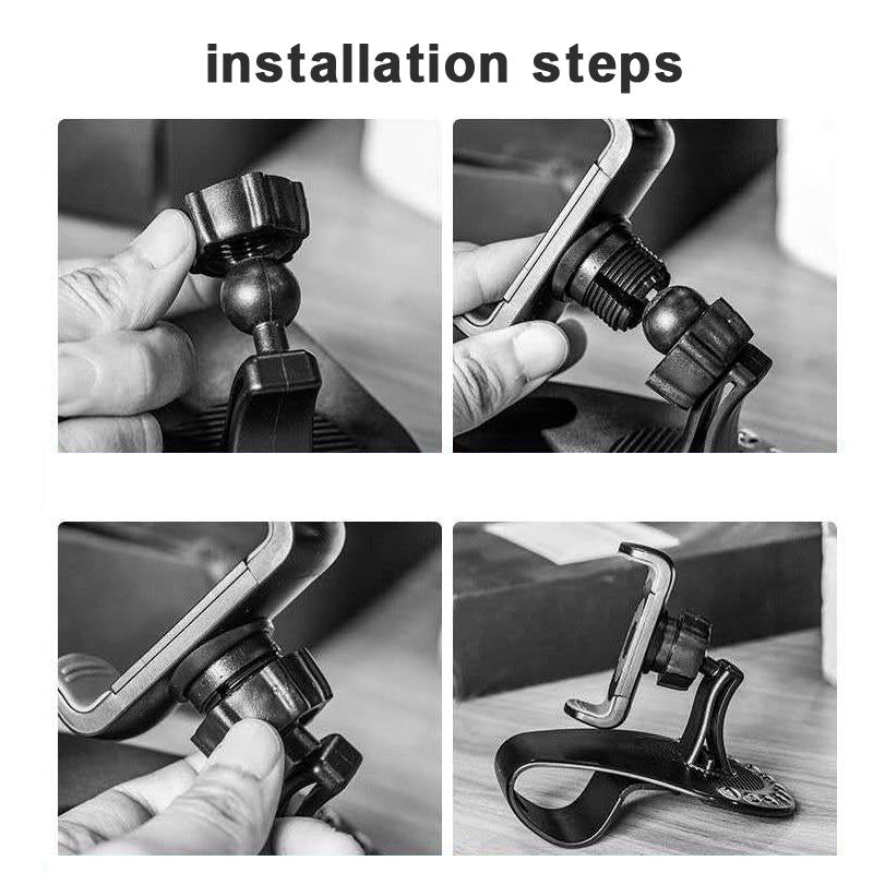 Frendorf | Auto Armaturenbrett Telefonhalter mit Parknummer