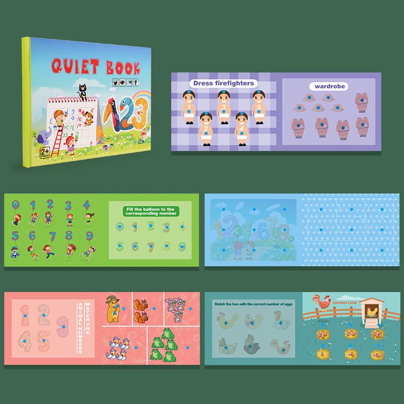 Frendorf | Beschäftigungsbuch für Kinder zur Entwicklung von Lernfähigkeiten