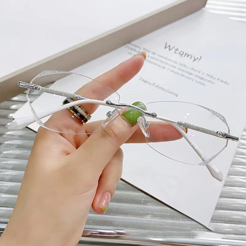 Frendorf | Modische randlose Anti-Blaulicht Lesebrille