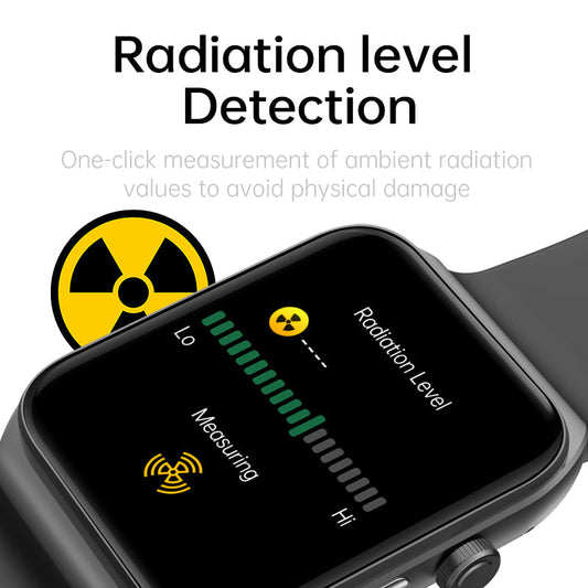 Frendorf | 1,81" Harnsäure Blutlipide Blutzucker Herzfrequenz EKG SOS Strahlungsniveau Körperzusammensetzung Sport Smart Watch