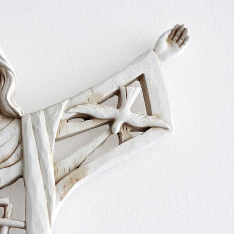 Frendorf | Auferstandener Christus Wandkreuz Jesus Figuren