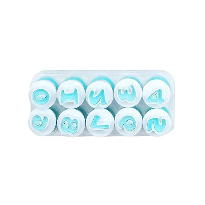 Frendorf | Alphabet Fondant Ausstecher mit Druckmechanismus