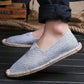 Frendorf | Maritime Leinenschuhe Weiß