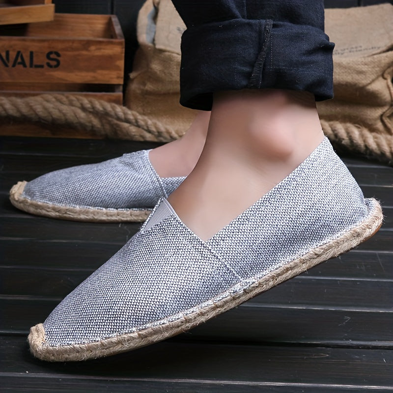 Frendorf | Maritime Leinenschuhe Weiß