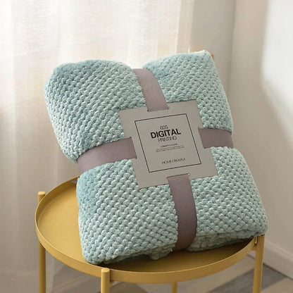 Frendorf | SnuggleWeave Waffeldecke | Ultraweiche Kuscheldecke | Stilvolles Design | Leicht & Atmungsaktiv