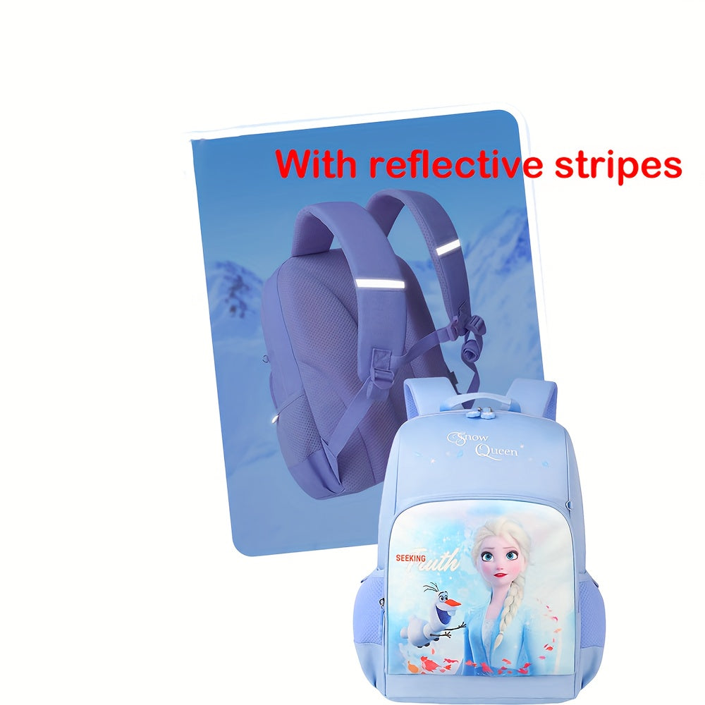 Frendorf | Frozen Elsa Rucksack für Kinder - Für die Schule und Abenteuer