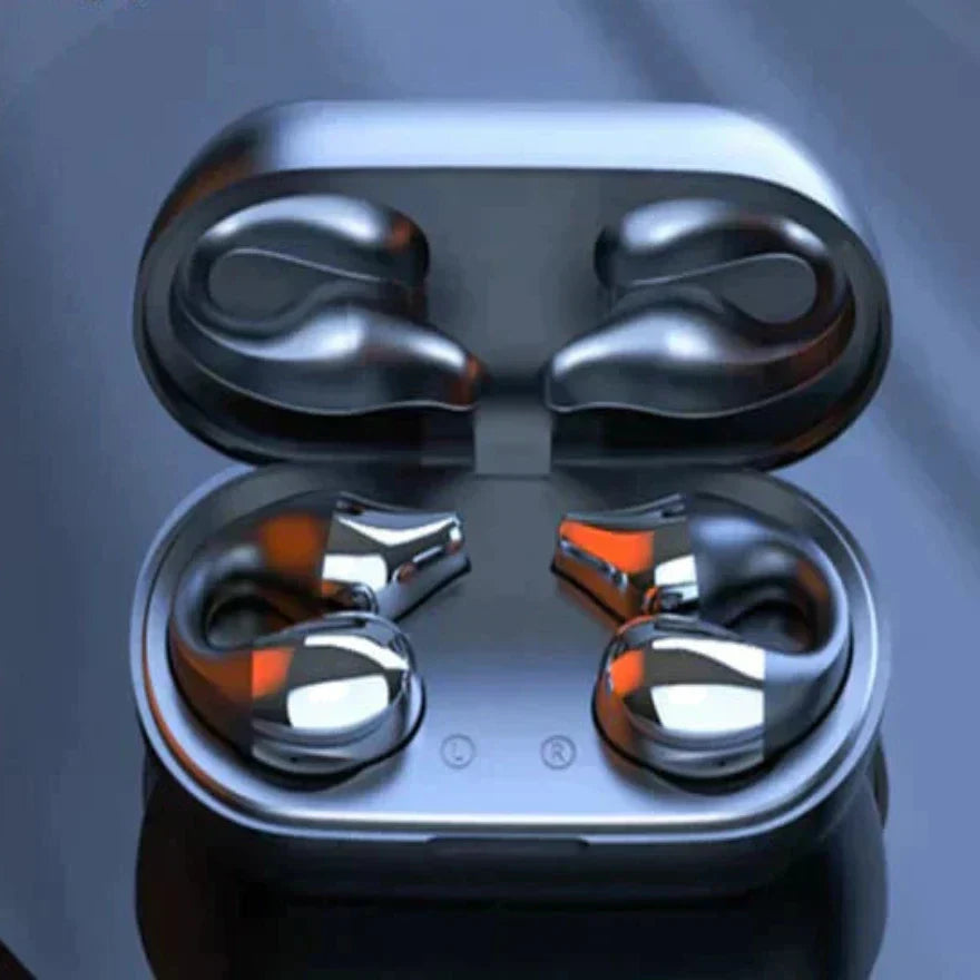 Drahtlose Beinführungs-Kopfhörer mit Ohrclip | Wasserdicht - Giyuu