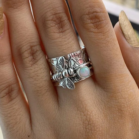 Frendorf | Bee Gemstone Meditations-Drehring