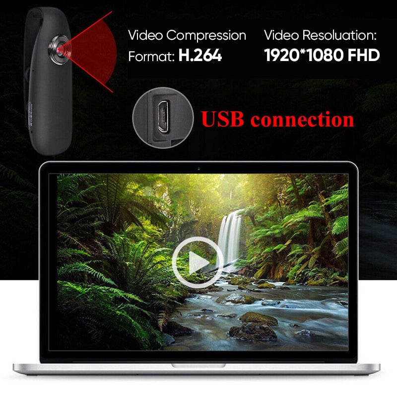 Frendorf | Mini 1080P HD tragbare Kamera Bodycam
