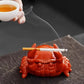 Frendorf | CrabbySmoke – Einzigartiger krabbenförmiger Aschenbecher mit Deckel