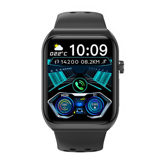 Frendorf | 1,81" Harnsäure Blutlipide Blutzucker Herzfrequenz EKG SOS Strahlungsniveau Körperzusammensetzung Sport Smart Watch
