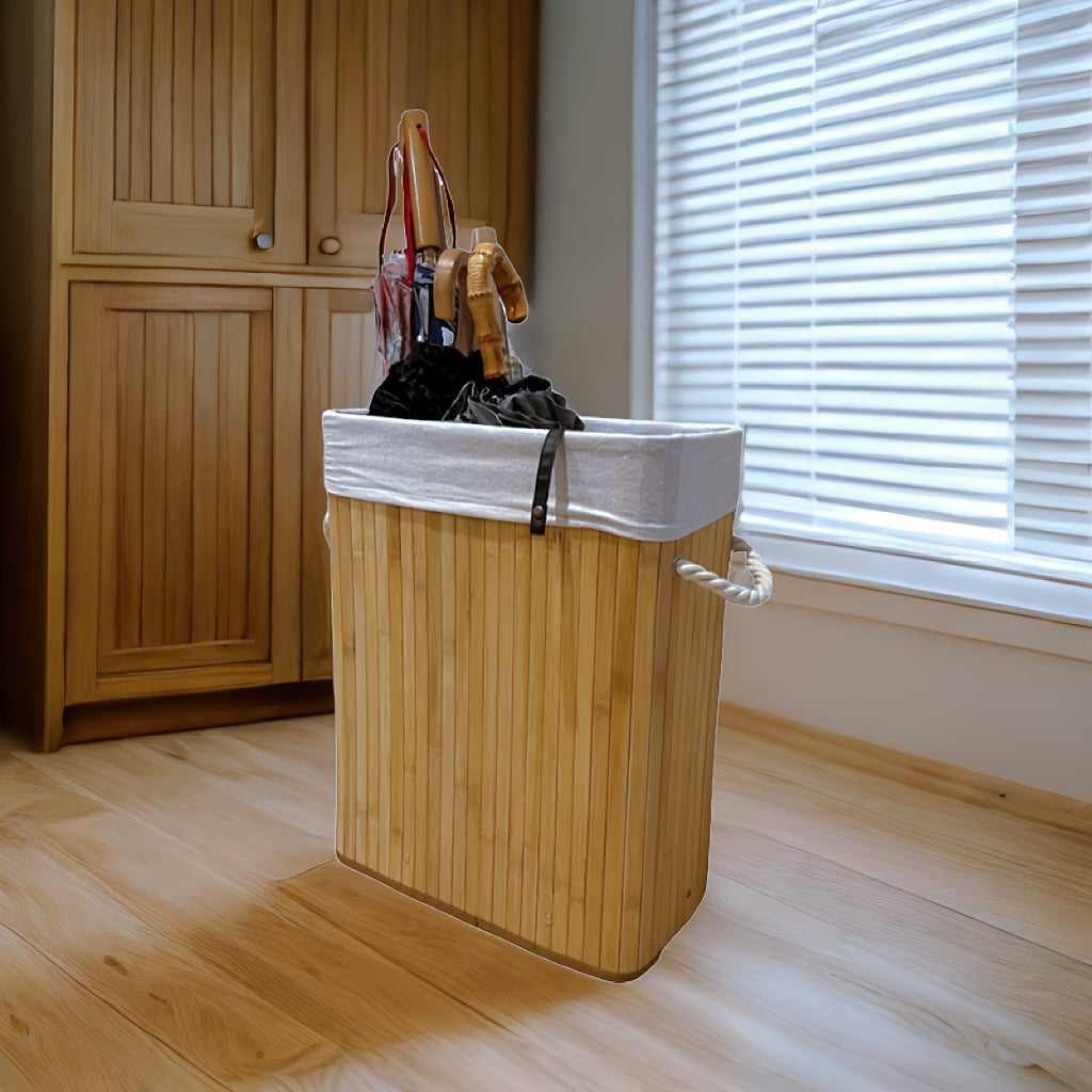 Frendorf | Bambus Geflochtene Aufbewahrungskorb - Durable und Praktisch für Jedes Zimmer