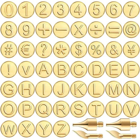 Frendorf | 26 Letters Kupferform —DIY Holzbrand-/Schnitzset