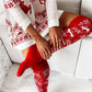 Frendorf | Weihnachtsmuster Socken | Warm & Stilvoll | Perfekt für Wintertage