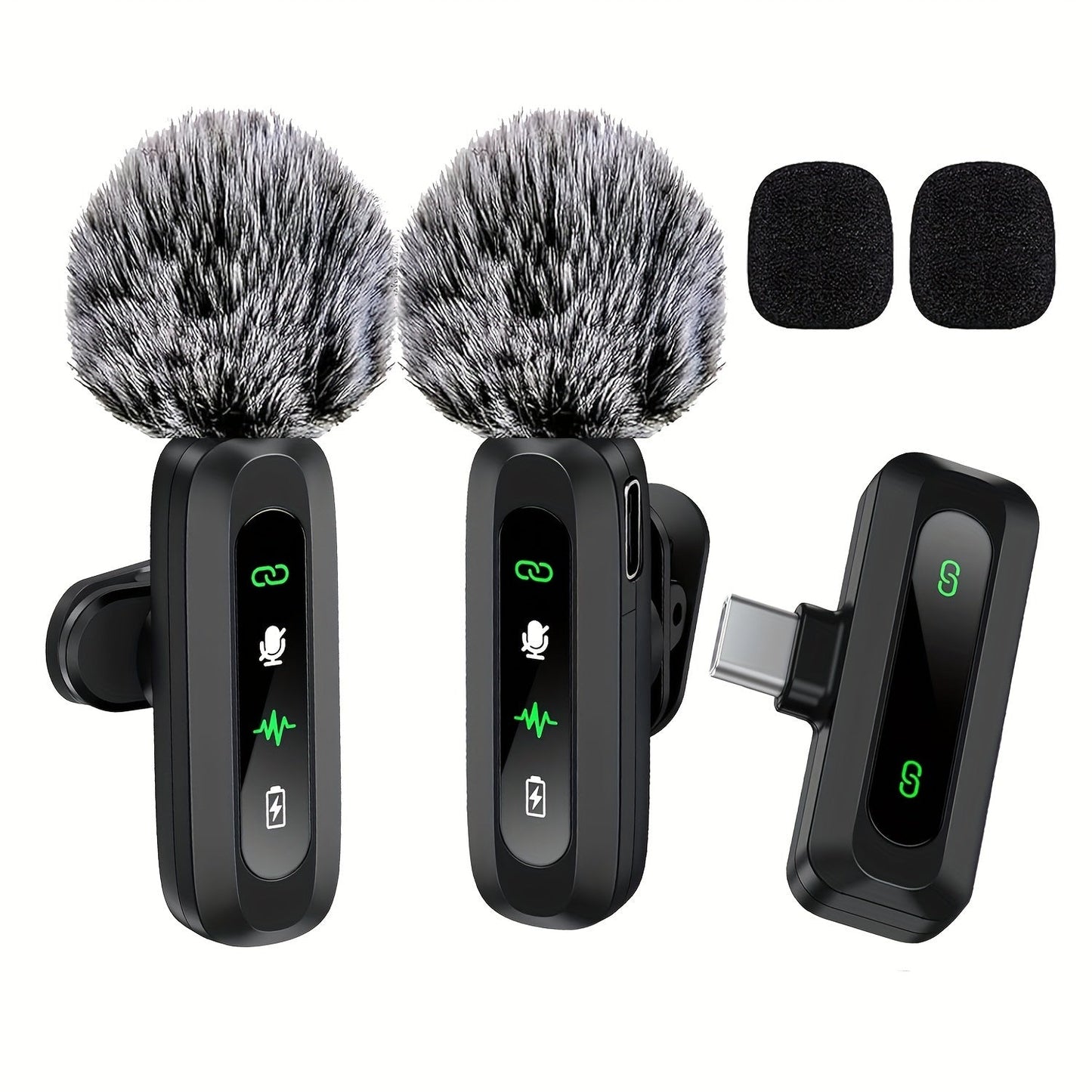 Frendorf | SoundClip Wireless Lavalier Mikrofon - Für Smartphones und Tablets