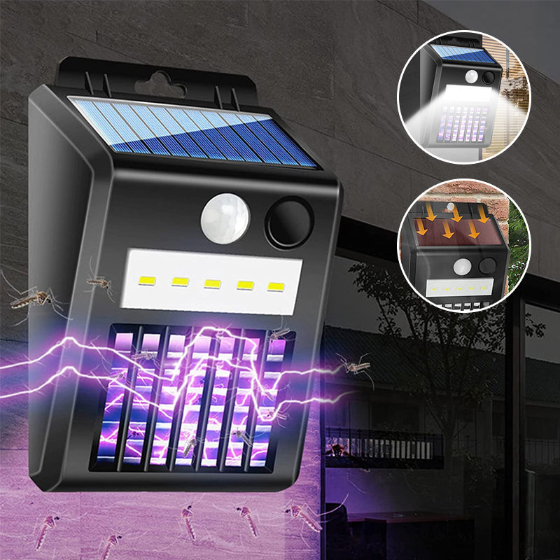 Frendorf | Solar-Mückenvernichter-Wandleuchte