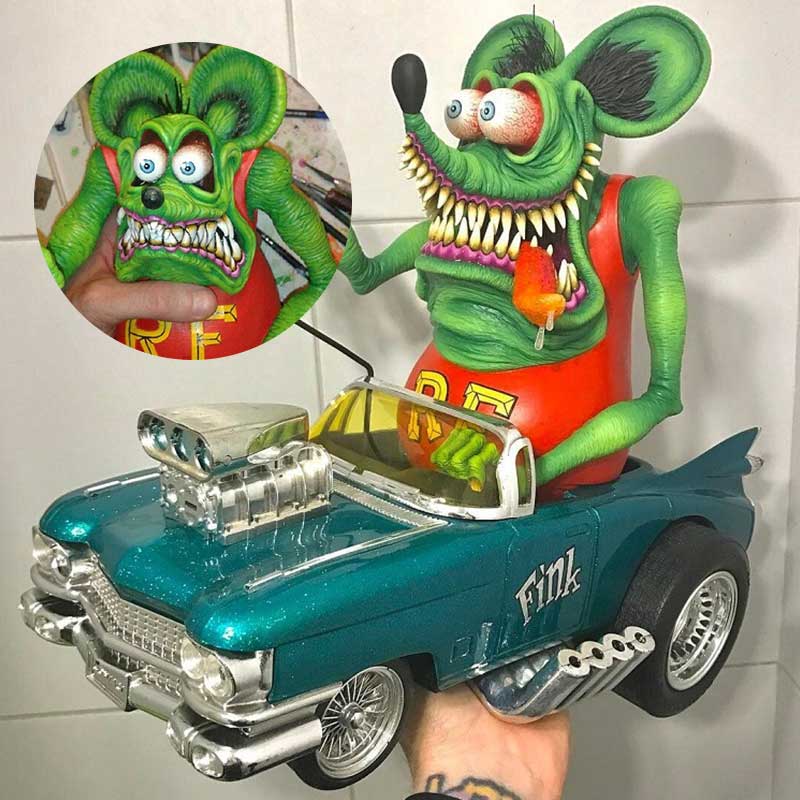 Frendorf | Wütende Große Mund Monster Statuen