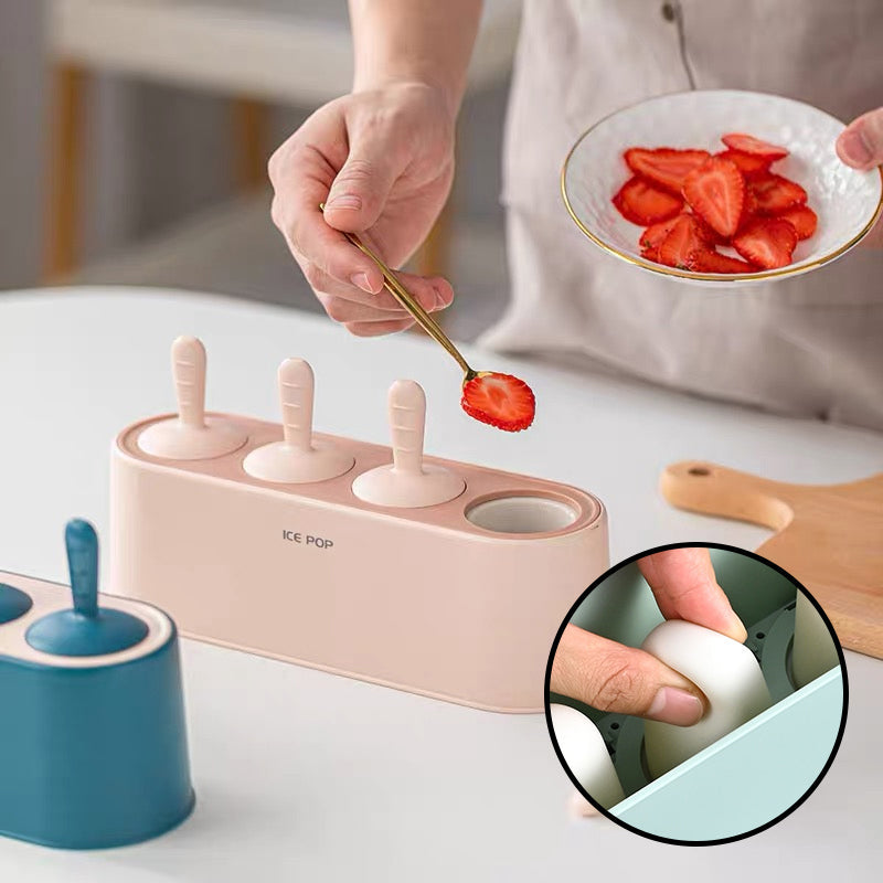 Silikon Eis am Stiel Eiscreme Form Set